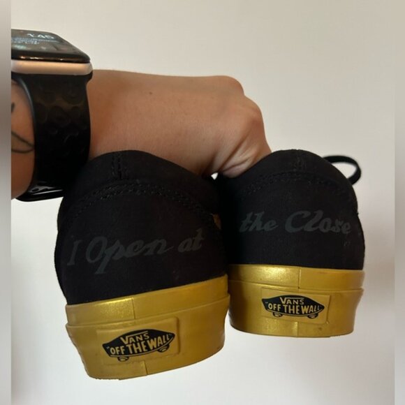 Vans X Harry Potter Golden Snitch Old Skool Sneaker Womens 8 Mens 6.5 - Picture 9 of 11